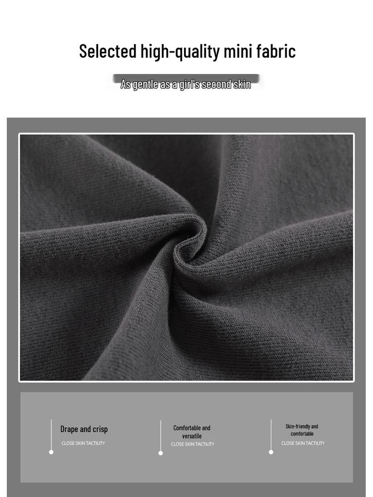 2024 Autumn/Winter Women's Mamba Cotton Sweatpants: Loose Wide-Leg, Cuffed, Straight-Leg Casual Sportswear