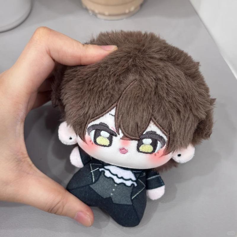 Nouvelle Peluche Dragon Raja Caesar Gattuso Et Lu Mingfei Poupées Douces Remplies Personnages Anime Dragon Raja Mini Poupées en Coton Pour Fans 10cm
