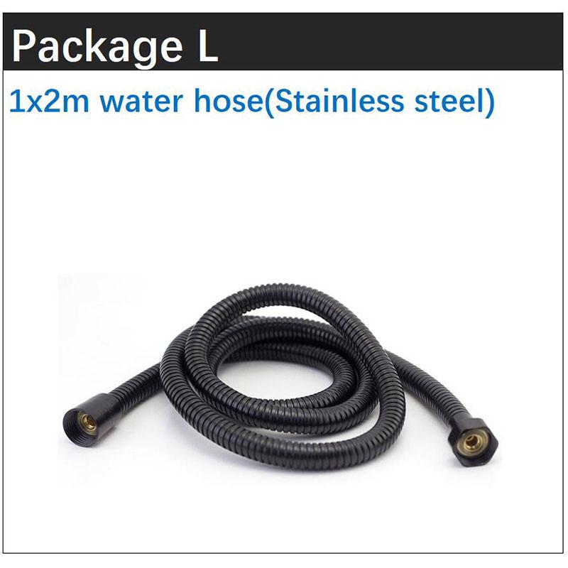 Schwarzer Handheld ABS Edelstahl Toilettenwasserspray Wasserhahn Bidet Sprüher Reiniger Duschkopf WC Dusche Badezimmerzubehör 5 Typen