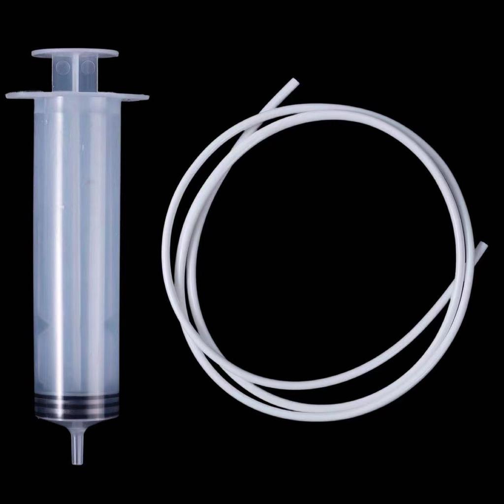 Refrigerator Unclogger & Cleaner Set: Bristle Brush, Cleaning Brush, Drain Unclogger, Deodorizer Box, Syringe