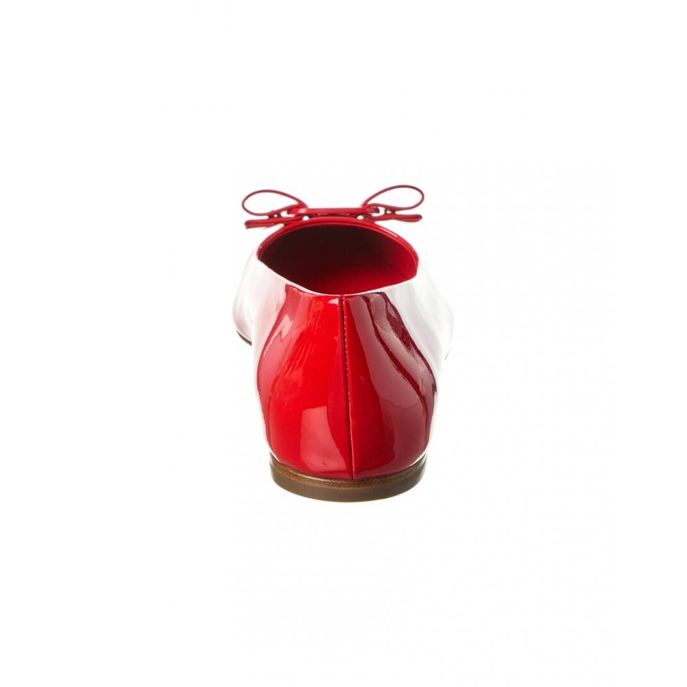 Salvatore Ferragamo Ferragamo Anz 1 Patent Flat Red