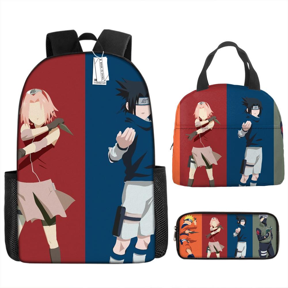 Elementary school students Naruto backpack 34th 5th 6th grade children's large-capacity backpack anti-splashing water