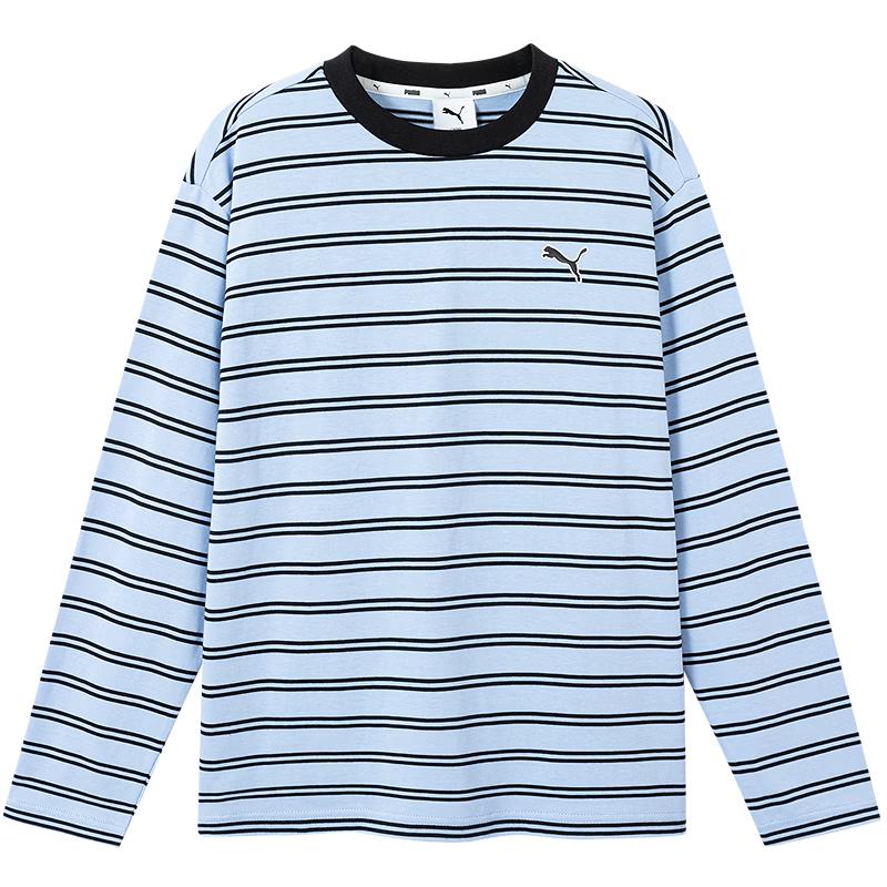 PUMA Kids 2026 Autumn Long Sleeve Round Neck T-Shirt 110cm