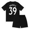 Newcastle United FC Boys Bruno G 39 Sublimated Short Pyjama Set