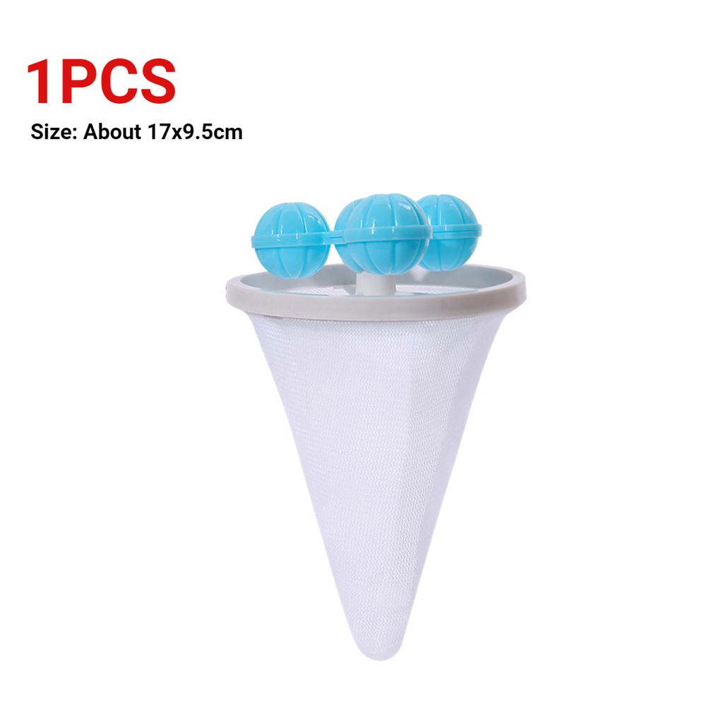 1-10PCS Washing Machine Filter Net Floating Lint Filter Mesh Bag Reusable Pet Hair Catcher Remover Laundry Cleaning Tool