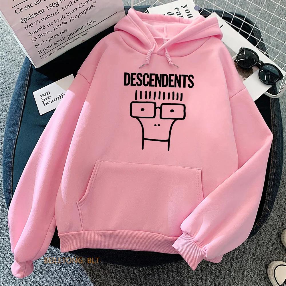 Descendents Graphic Printing Hoodies Winter Fleece Long Sleeve Hooded Sweatshirts Casual Women/Men Clothing Sudaderas Funny Tops