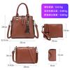 Fashion Crossbody Women's Bag Four-piece Retro Mother and Child Shoulder Handbag Fashion