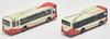 Die Bus-Sammlung Bus-Sammlung: Hokutetsu-Gruppe Fusions-Gedenkset 2 Busse: Hokutetsu Kaga Bus und Hokutetsu Hakusan Bus, Diorama-Zubehör