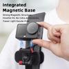 Magnetic Action Camera Bag Mount with Textured Grip, Adjustable Camera Holder for Hiking Updates, Cycling Video, Travel Use, and Daily Recording