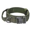 Tactical Dog Collar Adjustable Military Nylon Dog Collar With Control Handle And Heavy Duty Metal Buckle For Medium & Large Dog