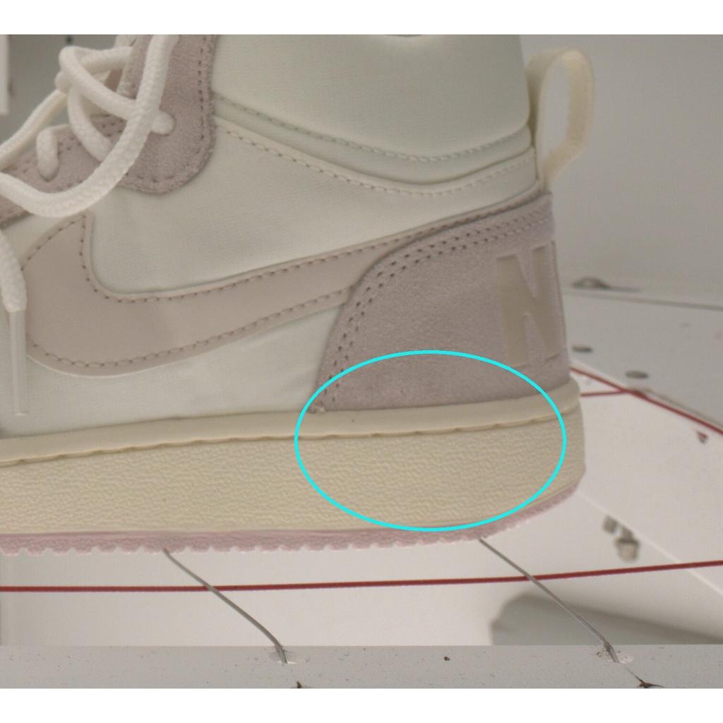 Pre-owned Nike Court Borough Mid Prem 844907-101-P26095261177512