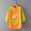 Children's Waterproof Art Smock with Logo - Reversible Apron for Painting and Eating  