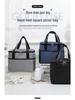 Portable XL Insulated Oxford Cloth Lunch Bag for Picnic and More
