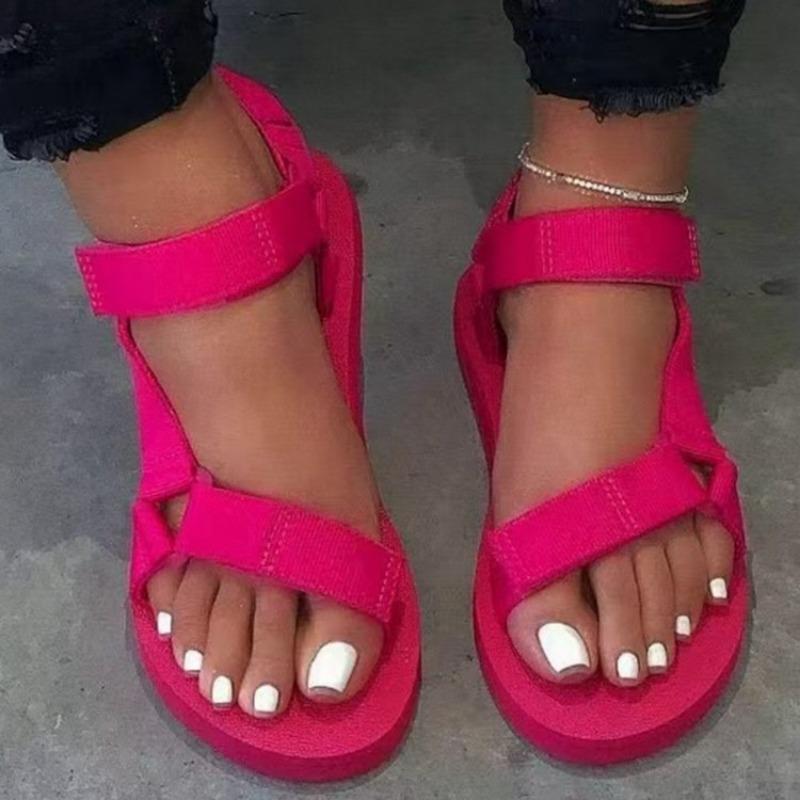 

Модные Новые Женские Летние Мягкие Шлепанцы Женские Сандалии на Пряжке Подошва из Пены Прочные Сандалии Женские Уличные Повседневные Пляжные Туфли 43