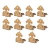 10sets Brackets Copper Corner Protector Vintage Bronze Box Corner Protector Brass Furniture Corner Protection Cabinets