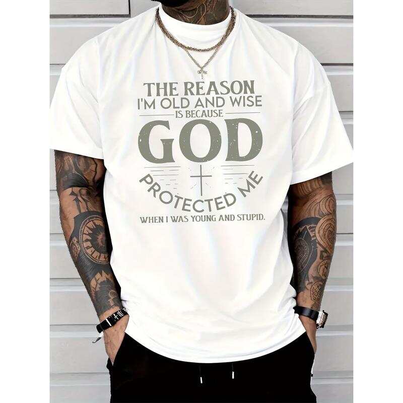 

Unisex T-shirts with the words God bless me printed on them S