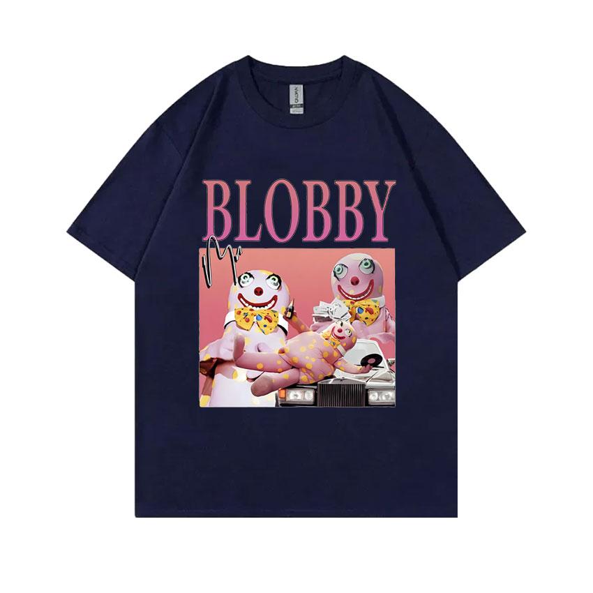 Mr Blobby Funny Meme Tshirt Unisex Women Joke Humor Tshirt Male Fashion Vintage Short Sleeve Unisex Pure Cotton Crewneck T Shirts
