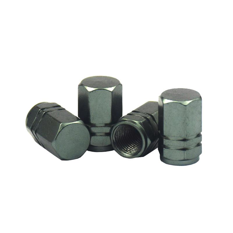 4Pcs Tire Valve Stem Caps Decorative Tires Accessories Aluminum Alloy Nipple Wheel Caps Cars Motorcycles Bicycle Cover Dustproof