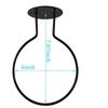 Multi-purpose Ball Display Shelf Wall Mounted Basketball Iron Frame  Flower Pot Storage
