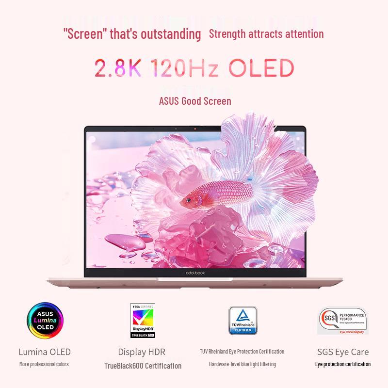 ASUS Adol 14 Air Fragrance Edition AI Laptop (CN version)