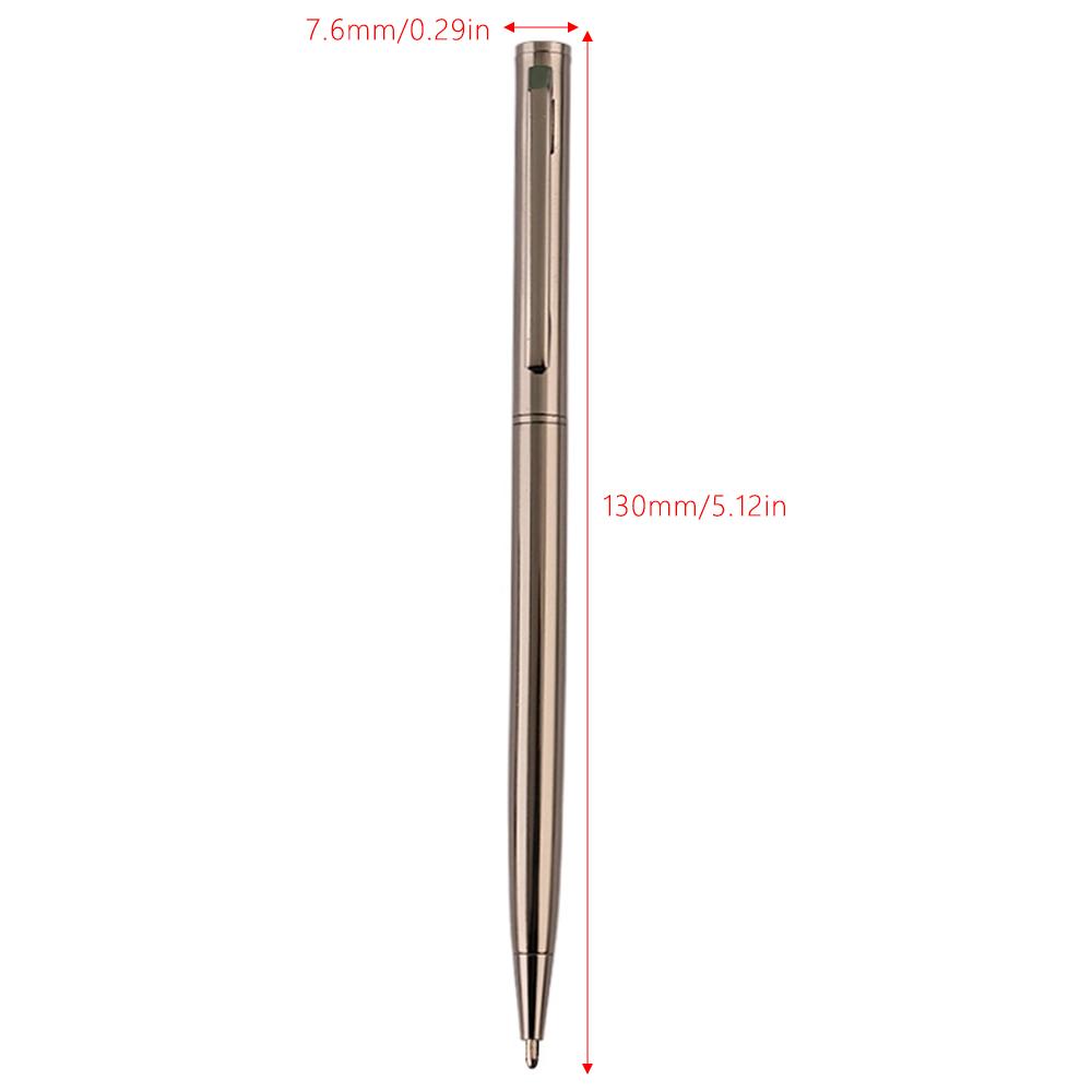 Metal Plated Rotary Ballpoint Pen Business Advertising Gifts Hotel Pen Signature Pen Office Pen Student Exam Pen Stationery