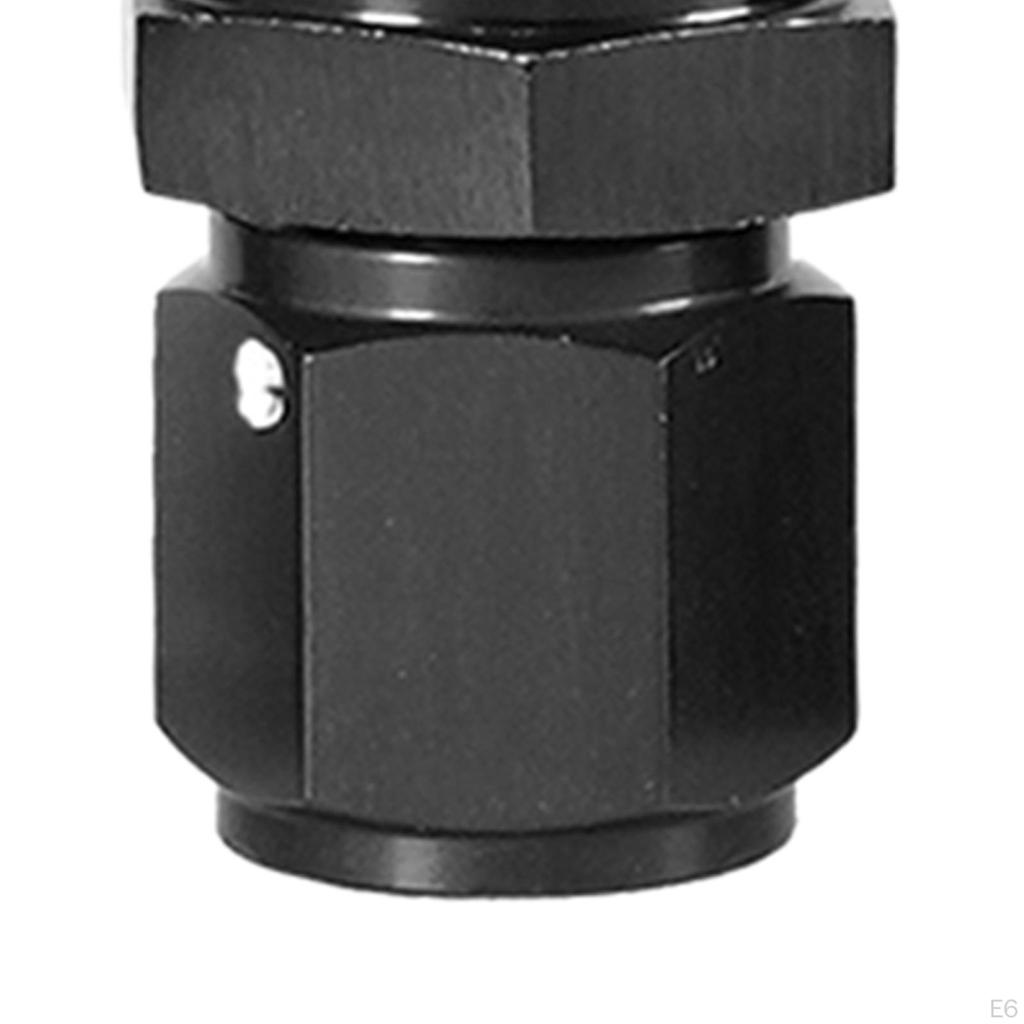 Aluminum Anodized Swivel Adapter Fitting Female to male Oil Line Pipe Connector Replacement