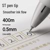 Deli Quick-Dry 0.5mm ST Tip Retractable Gel Pen