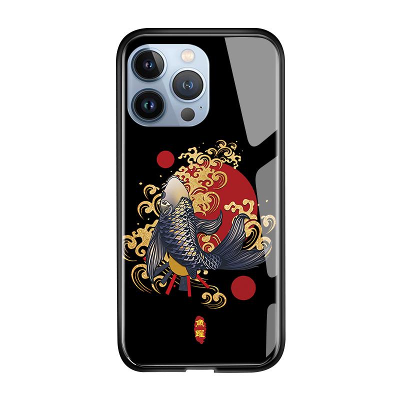 Etui na telefon z hartowanego szkła dla iPhone 11 12 13 14 15 16 17 Redmi 10 12 14C Note10 Note14 Xiaomi 11Lite PocoC75 Miękkie krawędzie Odporne na wstrząsy Gładka obudowa