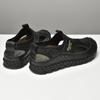 Neue Sommersandalen Atmungsaktive Männer Schuhe Leder Mesh Outdoor Männer Sandalen Rutschfeste Strand Sandalen Hohl Wohnungen Schuhe