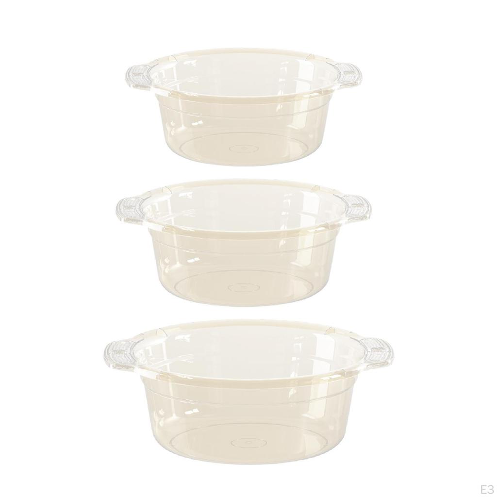 Wash Basin Washbin Storage Container Laundry Tub for Clothes Fruits Hiking