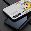Funny Bite Apple Banana Phone Case For Oppo Reno 13 12 11 10 7 F Find X5 X6 A98 A80 A79 A78 A57 A54 A31 A17 Pro Soft TPU Cover