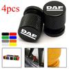 For DAF XF XG 95 105 106 4pcs Car Accessories Car Wheel Tire Valve Caps Tyre Stem Covers Airdust Waterproof