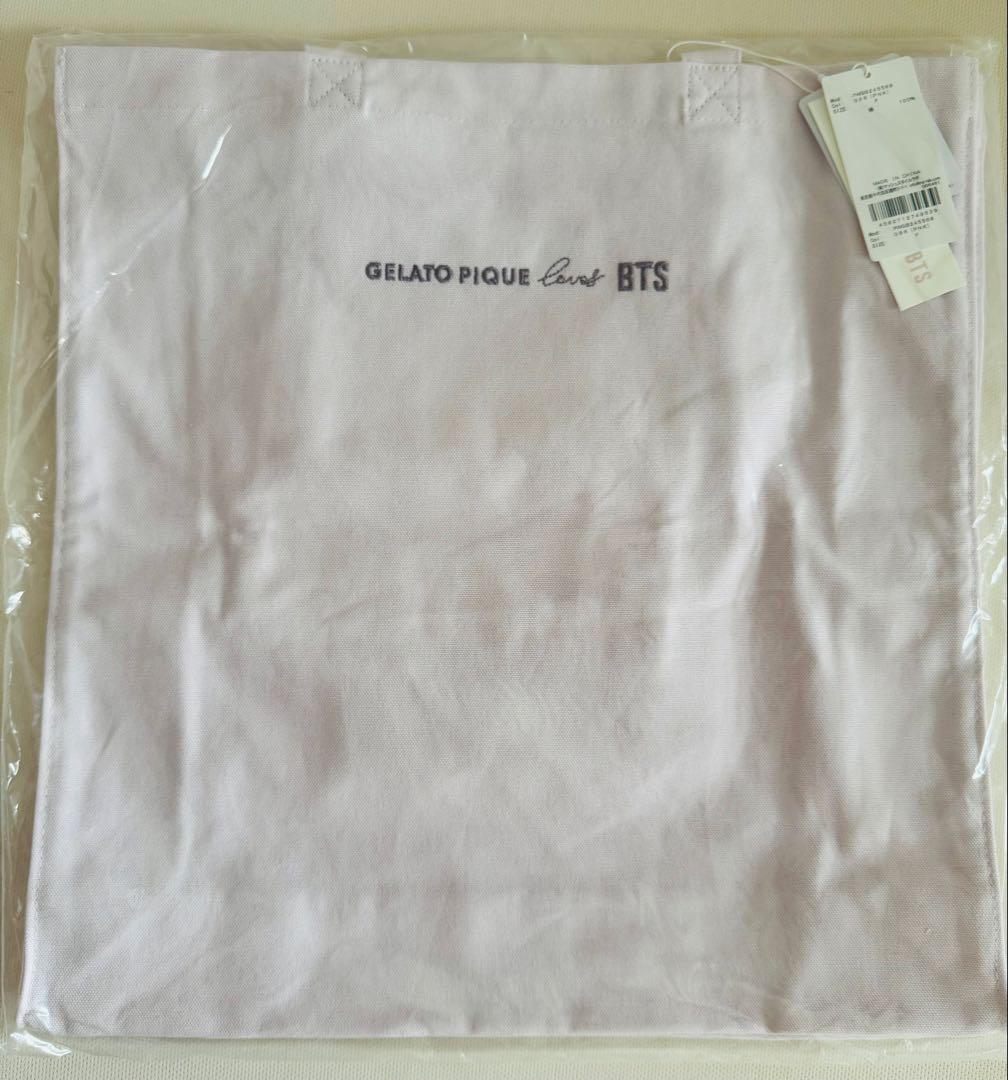 

[USED] BTS Gelato Pique and Gelato Pique Collaboration Tote Bag, Pink