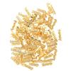 100 PCS Non-Insulated Crimp Terminals Brass Wire Connector U-Shaped Terminal  Electricity