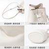 Niche Drawstring Bucket Bag 2025 New Leather Women's Bag Simple Crossbody First-layer Cowhide Shoulder Bag
