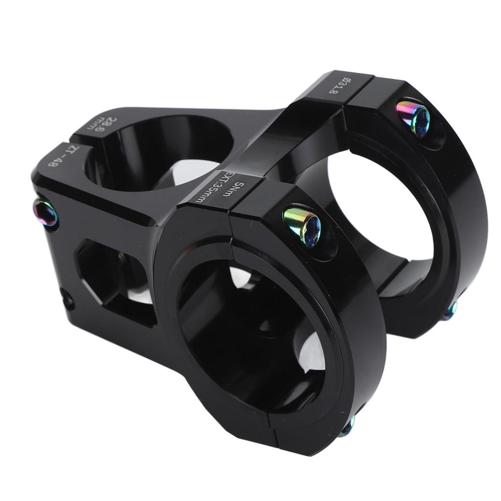 31.8mm Mountain Bike Stem Aluminum Alloy Lightweight Short Handlebar Stem for Replacement