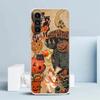 Halloween Herbst Kunst Hexe Katze Handyhülle Für Samsung Galaxy A17 A37 A57 A16 A15 A14 A13 A56 A55 A54 A53 A36 A35 A34 A33 A26 A25 A