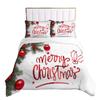 Digital Printing Christmas Bedding Digital Three-Piece Holiday Bedding Accepted