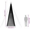 LED Christmas Tree 1028 Warm White LEDs 403 cm