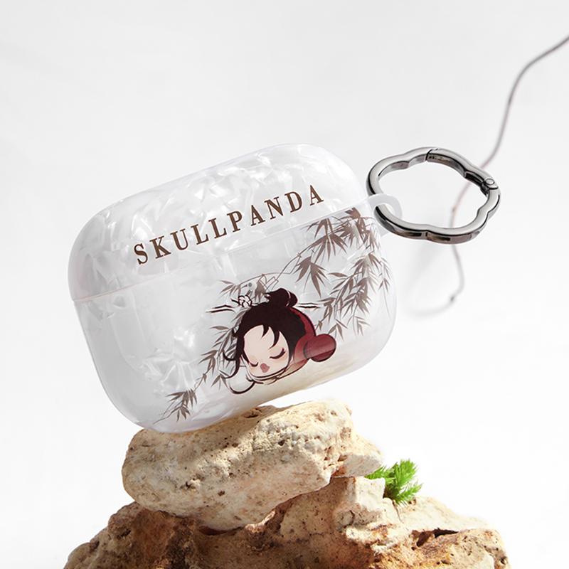 New POP MART SKULLPANDA 'Yuan Mei Collection, Headphone Case For Airpods Pro' Trend Based Products PPMT-2311-0039