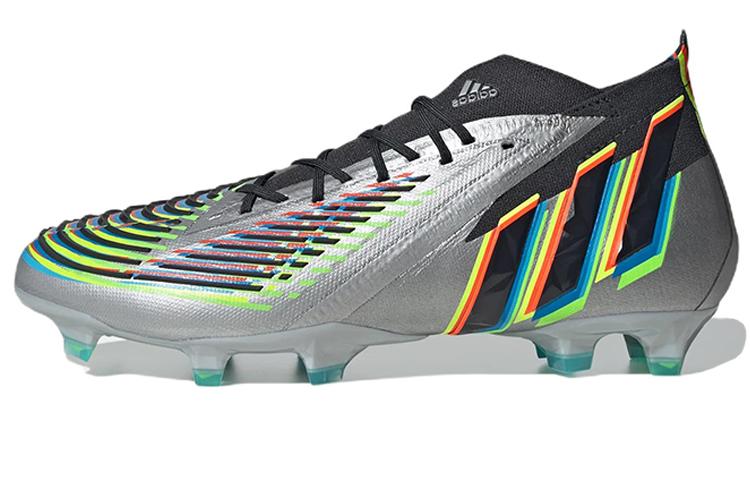 Adidas Predator Edge.1 Fg  Silver Metallic Black  HR1573 40