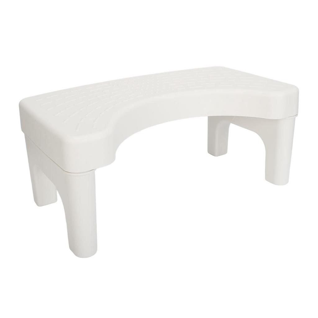 Toalettpall Förtjockad Toalett Huksittande Steg Bajs Fotpall Halkfri Yta Stabil Robust Huksittande