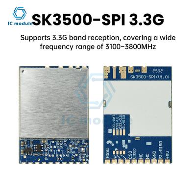 SK3500-SPI 3.3G Image Transmission Module FPV Analog Video Receiving Module 3100-3800MHz for Drone Racing