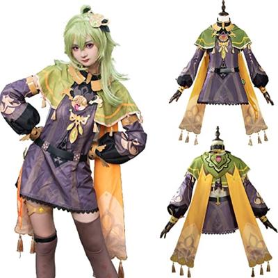 Spiel Collei Sumeru Dendro Avidya Forest Ranger Trainee Cosplay Kostüm Comics Collei Kleid Perücke Für Frauen Mädchen