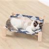 Washable Cat Hammock Bed Seat Cushion Elevated Bed Detachable Replaceable Cloth