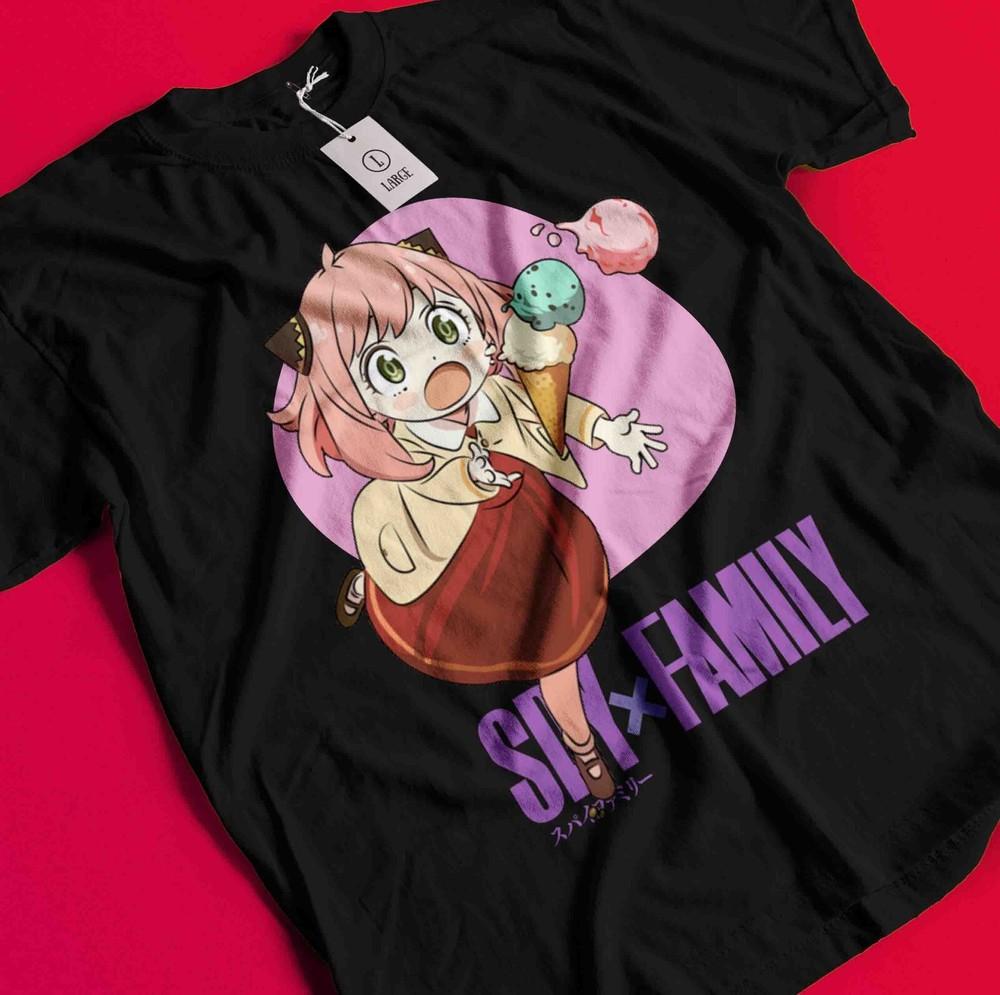 

Spy X Family T-Shirt Anya Tshirt Loid Yor Forger Shirt Bond Sylvia Tee Damian AA21 3XL