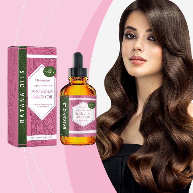 Hoegoa Battana Herbal Hair Oil Nourishes Hair Follicles, Massages Hair Roots, And Improves Frizzy Hair