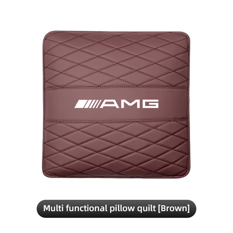 FVNH3 Car Seat Head Support Cushion Lumbar Pillow Interior Accessories For Mercedes Benz AMG Smart W205 C300 W203 W206 W108 W124 W126