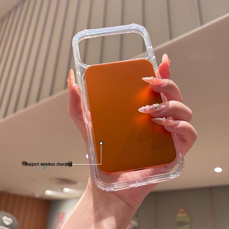 iPhone 17 Air Магнитная подставка Прозрачный чехол