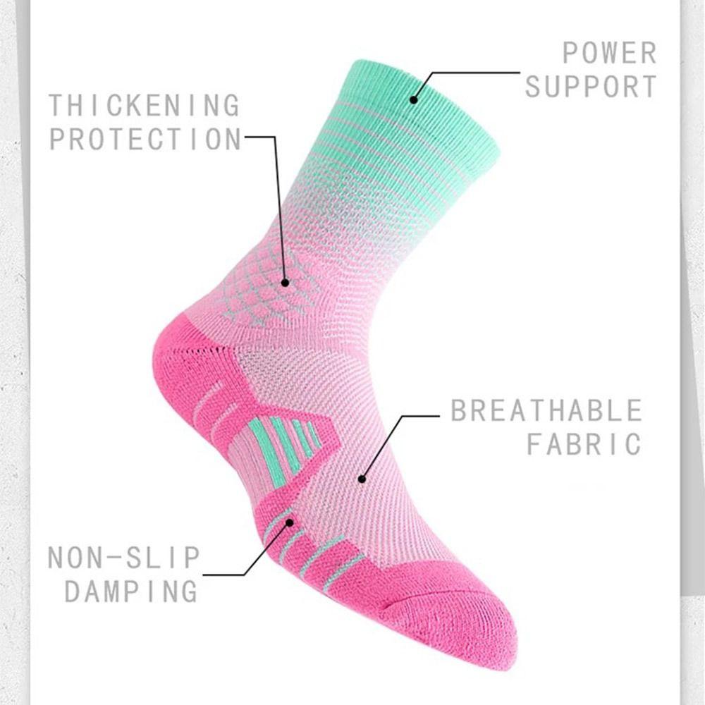 Fast-drying Sport Socks Breathable Cycling Riding Socks Rugby Middle Stockings  Men/Women